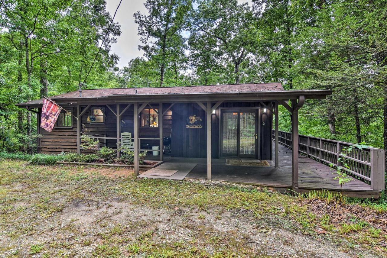 Robbinsville Cabin With Deck 3 Mi To Fontana Lake! Exterior photo