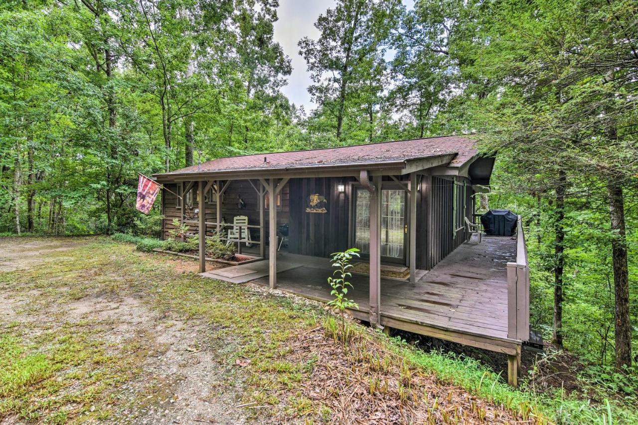 Robbinsville Cabin With Deck 3 Mi To Fontana Lake! Exterior photo