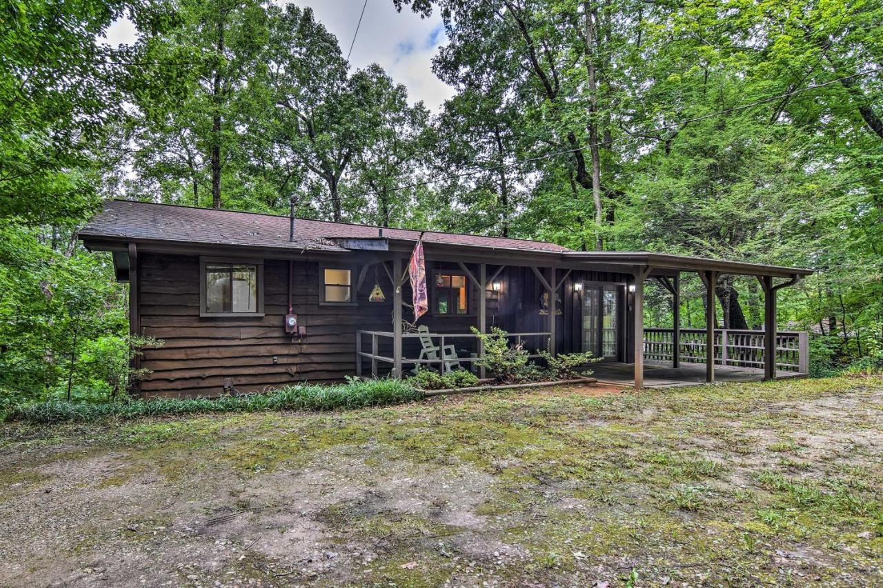 Robbinsville Cabin With Deck 3 Mi To Fontana Lake! Exterior photo
